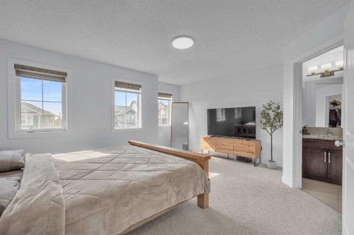 15 Kincora Crescent Nw, Calgary, AB - Indoor Photo Showing Bedroom