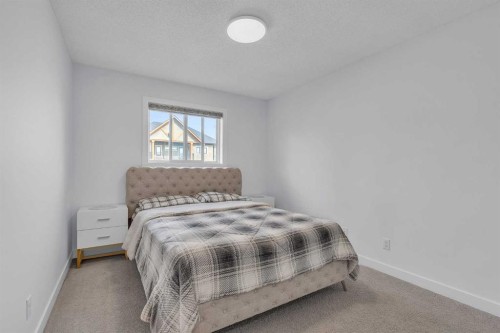 15 Kincora Crescent Nw, Calgary, AB - Indoor Photo Showing Bedroom