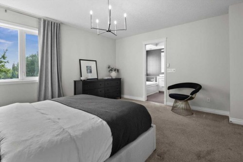 4702 21 Street Sw, Calgary, AB - Indoor Photo Showing Bedroom