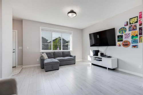 104 Red Embers Manor Ne, Calgary, AB - Indoor Photo Showing Living Room
