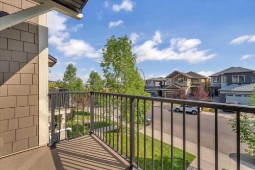 417 Legacy Boulevard Se, Calgary, AB - Outdoor With Balcony With Exterior