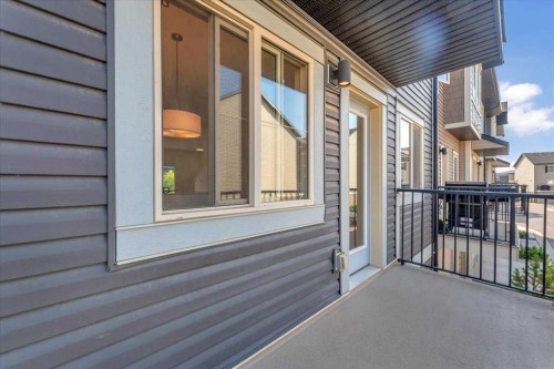 417 Legacy Boulevard Se, Calgary, AB - Outdoor With Balcony With Exterior