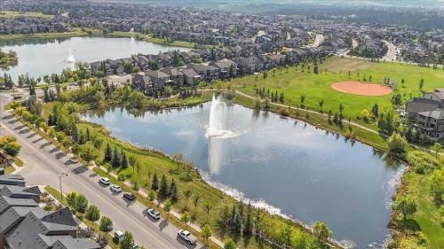 417 Legacy Boulevard Se, Calgary, AB - Outdoor With Body Of Water With View