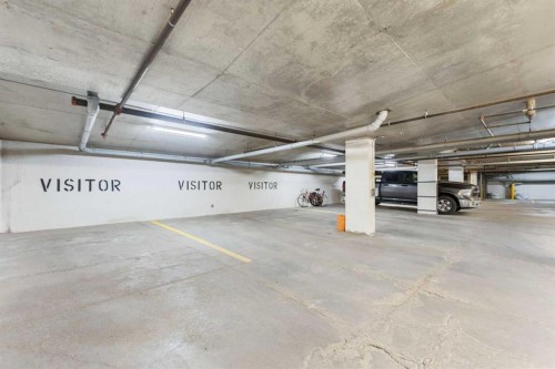 407-488 7 Avenue Ne, Calgary, AB - Indoor Photo Showing Garage