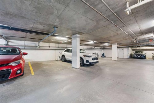 407-488 7 Avenue Ne, Calgary, AB - Indoor Photo Showing Garage