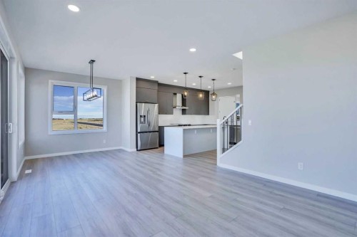 305 Lucas Place Nw, Calgary, AB - Indoor Photo Showing Kitchen With Stainless Steel Kitchen