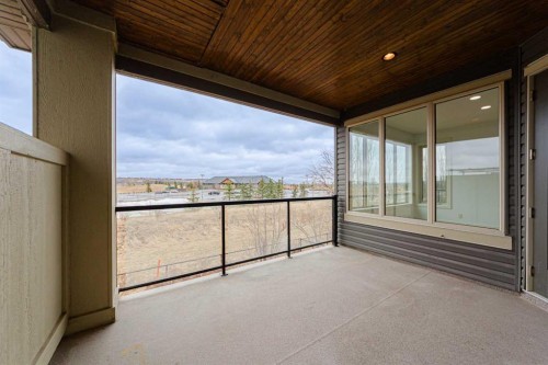 74 Chaparral Valley Square Se, Calgary, AB - Outdoor With Balcony With Deck Patio Veranda With Exterior