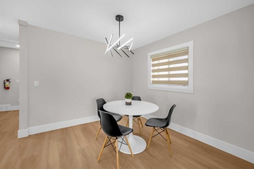 9819 2 Street Se, Calgary, AB - Indoor Photo Showing Dining Room