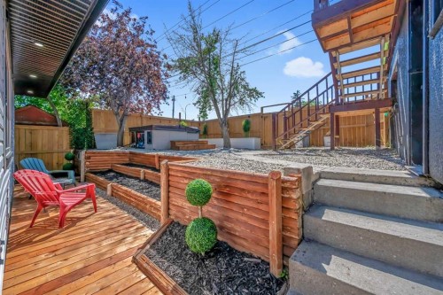 9819 2 Street Se, Calgary, AB - Outdoor With Deck Patio Veranda