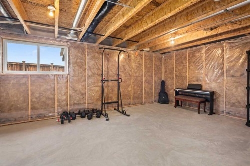 135 Legacy Reach Manor Se, Calgary, AB - Indoor Photo Showing Basement