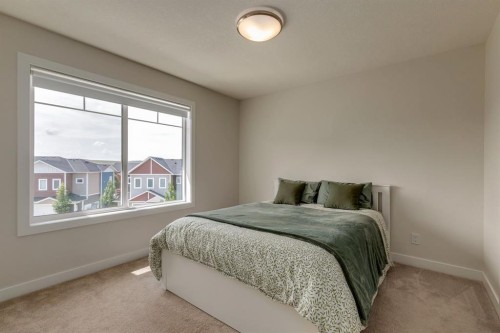 536 Canals Crossing Sw, Airdrie, AB - Indoor Photo Showing Bedroom