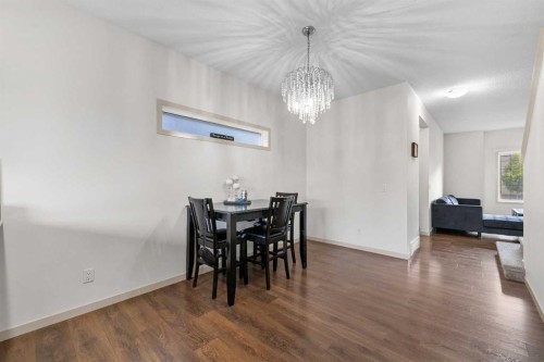 107 Masters Heights Se, Calgary, AB - Indoor Photo Showing Dining Room