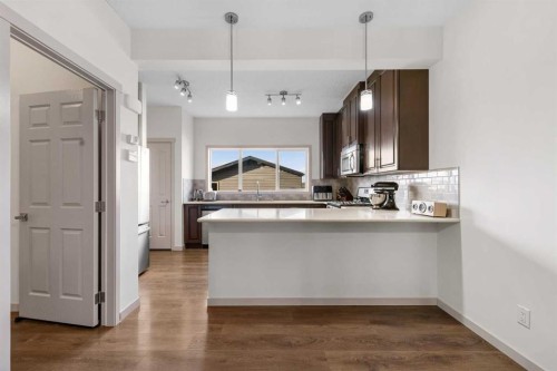 107 Masters Heights Se, Calgary, AB - Indoor Photo Showing Kitchen