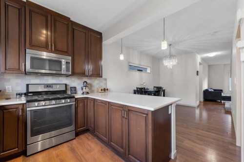 107 Masters Heights Se, Calgary, AB - Indoor Photo Showing Kitchen
