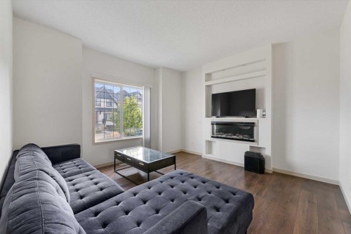 107 Masters Heights Se, Calgary, AB - Indoor Photo Showing Living Room