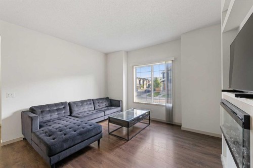 107 Masters Heights Se, Calgary, AB - Indoor Photo Showing Living Room