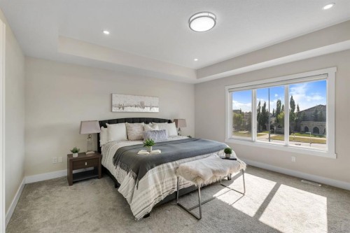229 Walgrove Terrace Se, Calgary, AB - Indoor Photo Showing Bedroom