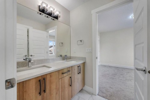 229 Walgrove Terrace Se, Calgary, AB - Indoor Photo Showing Bathroom