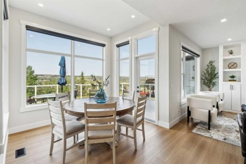 182 Panamount Road Nw, Calgary, AB - Indoor Photo Showing Dining Room