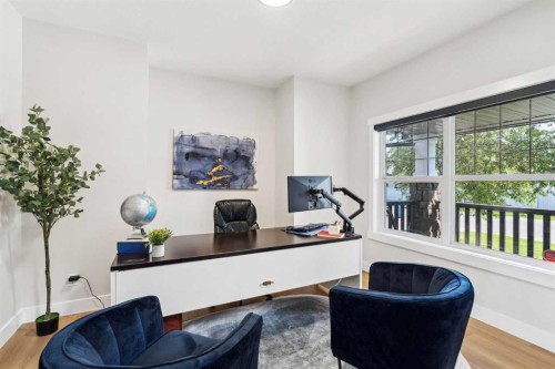 182 Panamount Road Nw, Calgary, AB - Indoor Photo Showing Office