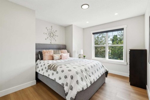 182 Panamount Road Nw, Calgary, AB - Indoor Photo Showing Bedroom
