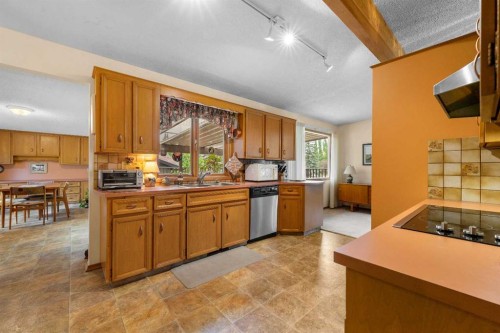 10 Varsville Place Nw, Calgary, AB - Indoor Photo Showing Kitchen With Double Sink