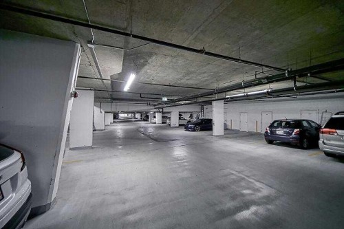 1233-151 Country Village Road Ne, Calgary, AB - Indoor Photo Showing Garage