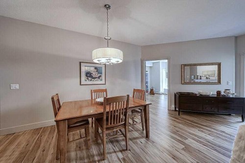 1233-151 Country Village Road Ne, Calgary, AB - Indoor Photo Showing Dining Room