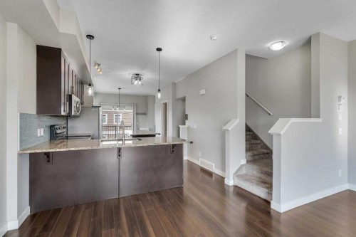 23 Redstone Circle Ne, Calgary, AB - Indoor Photo Showing Kitchen