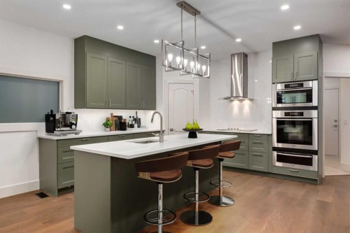 2964 Signal Hill Drive Sw, Calgary, AB - Indoor Photo Showing Kitchen With Upgraded Kitchen