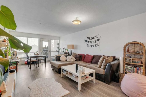 302-1724 26 Avenue Sw, Calgary, AB - Indoor Photo Showing Living Room