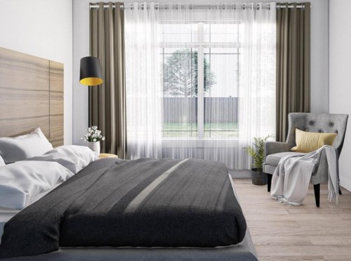 19 Clover Crescent, Beiseker, AB - Indoor Photo Showing Bedroom