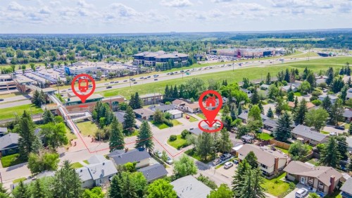 703 130 Avenue Sw, Calgary, AB - Outdoor With View