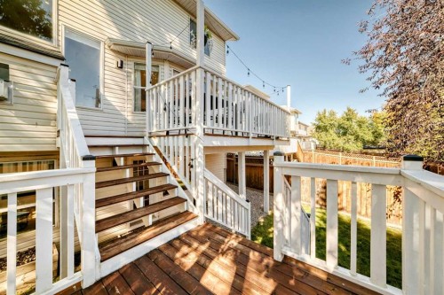132 Hidden Valley Crescent Nw, Calgary, AB - Outdoor With Deck Patio Veranda With Exterior