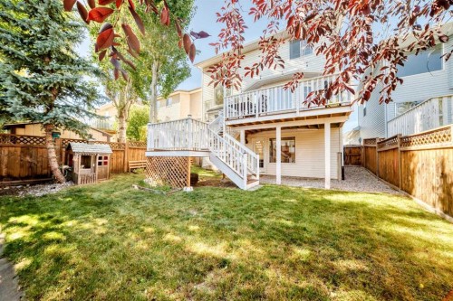 132 Hidden Valley Crescent Nw, Calgary, AB - Outdoor With Deck Patio Veranda