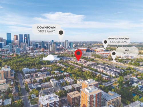 303-2416 Erlton Street Sw, Calgary, AB - Outdoor With View
