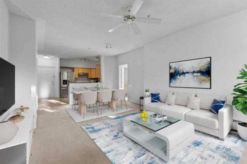 303-2416 Erlton Street Sw, Calgary, AB - Indoor Photo Showing Living Room