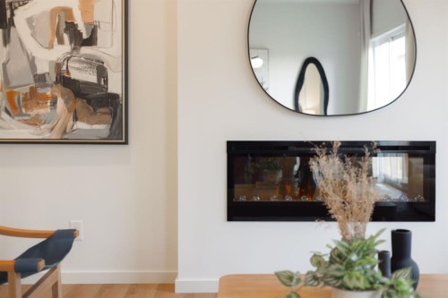 80 Creekside Path Sw, Calgary, AB - Indoor With Fireplace