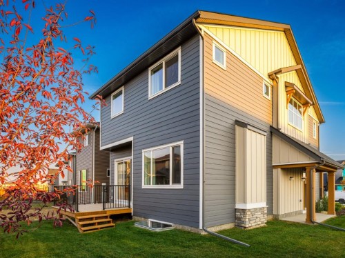 80 Creekside Path Sw, Calgary, AB - Outdoor With Deck Patio Veranda