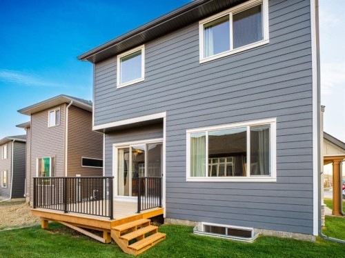 80 Creekside Path Sw, Calgary, AB - Outdoor With Deck Patio Veranda With Exterior
