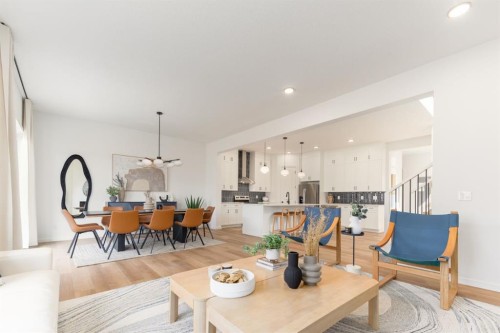 80 Creekside Path Sw, Calgary, AB - Indoor Photo Showing Living Room