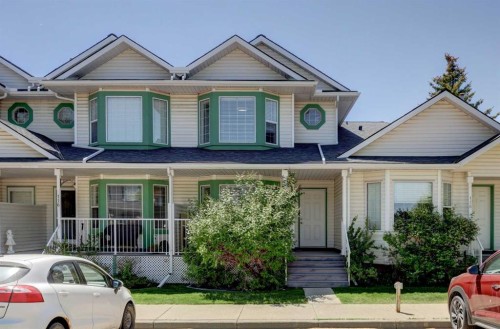 112 Martin Crossing Court Ne, Calgary, AB - Outdoor With Deck Patio Veranda With Facade