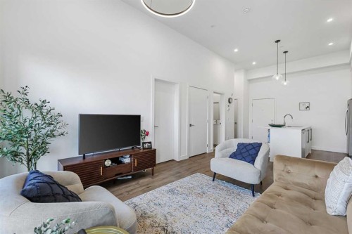3121-60 Skyview Ranch Road Ne, Calgary, AB - Indoor Photo Showing Living Room