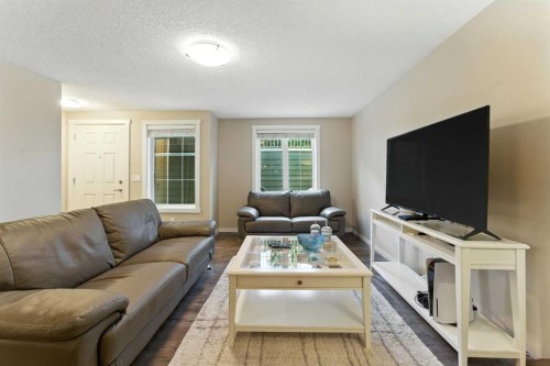 927 Auburn Bay Circle Se, Calgary, AB - Indoor Photo Showing Living Room