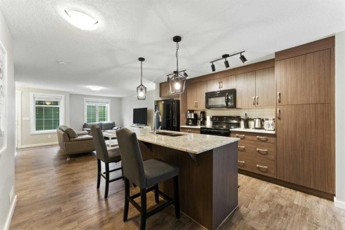 927 Auburn Bay Circle Se, Calgary, AB - Indoor Photo Showing Kitchen With Upgraded Kitchen