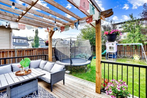 204 Covehaven Gardens Ne, Calgary, AB - Outdoor With Deck Patio Veranda With Exterior