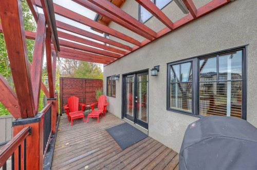 933 29 Street Nw, Calgary, AB - Outdoor With Deck Patio Veranda With Exterior