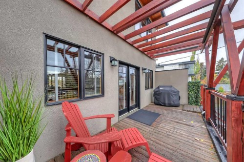 933 29 Street Nw, Calgary, AB - Outdoor With Deck Patio Veranda With Exterior
