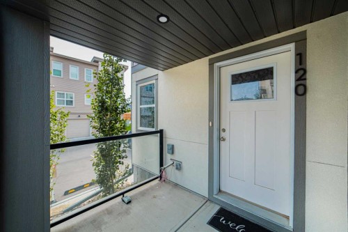 120 Spring Creek Common Sw, Calgary, AB - Outdoor With Balcony With Exterior