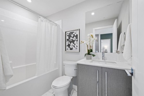 2114-395 Skyview Parkway Ne, Calgary, AB - Indoor Photo Showing Bathroom